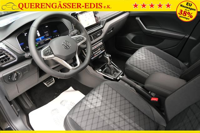 VW T-Cross R-Line Deep Black Perleffekt 