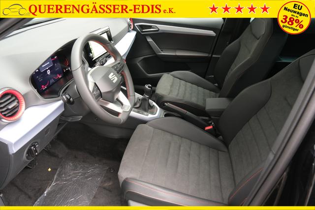 Seat Arona FR Midnight Schwarz 