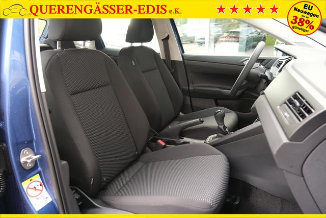 VW Polo 1.0 Reef Blau Metallic 