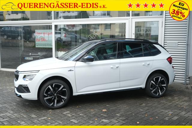 Skoda Kamiq Monte Carlo Weiß 