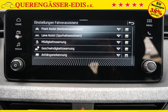 Skoda Scala Race Blau 