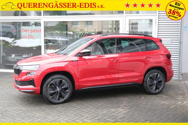 Skoda Karoq Sportline Velvet Rot 