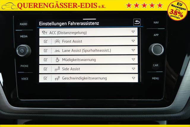 VW Touran 1.5 TSI DSG Grenadilschwarz 