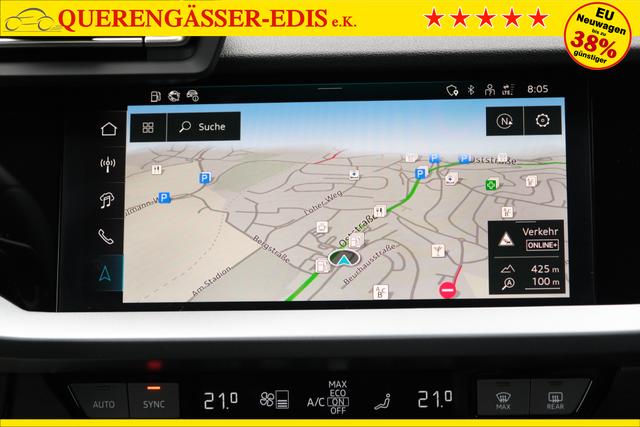 Audi A3 Sportback 2.0 TFSI quattro S line AHK Navi LED ACC Parkassistent 