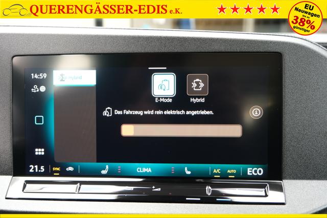 VW Caddy eHybrid Deep Black 
