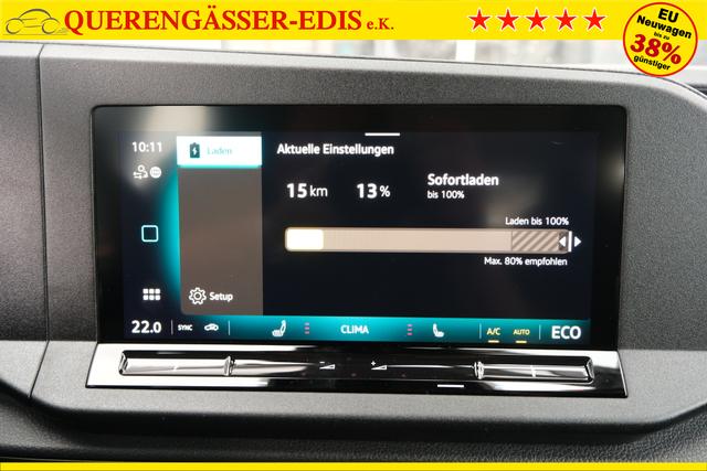 Caddy eHybrid Indium Grau 