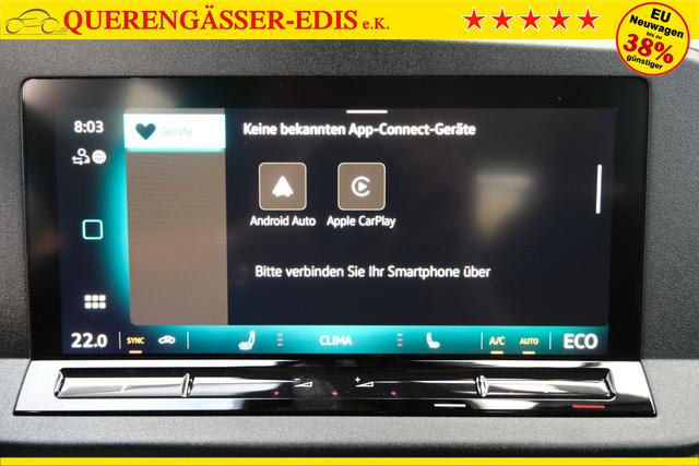 VW Caddy eHybrid Indium Grau 