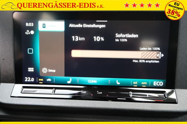 VW Caddy eHybrid Indium Grau 