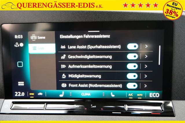 VW Caddy eHybrid Indium Grau 