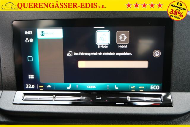 VW Caddy eHybrid Indium Grau 