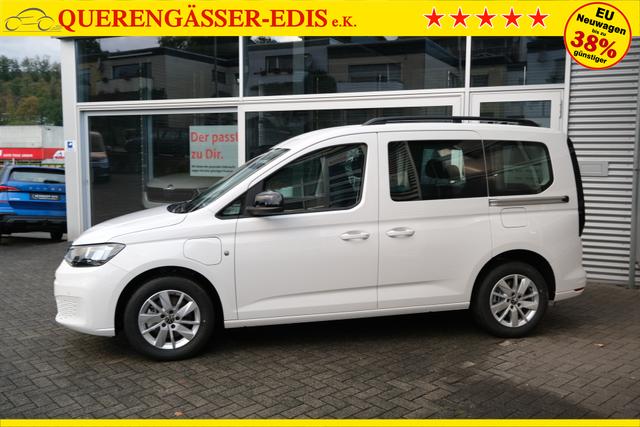 VW Caddy eHybrid Pure White 