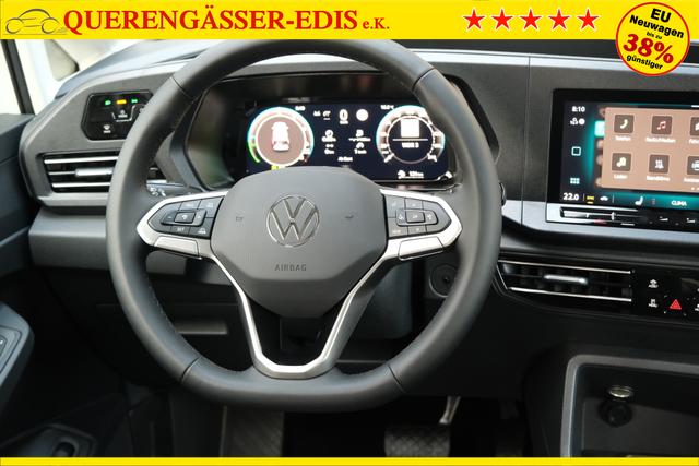 VW Caddy eHybrid Pure White 