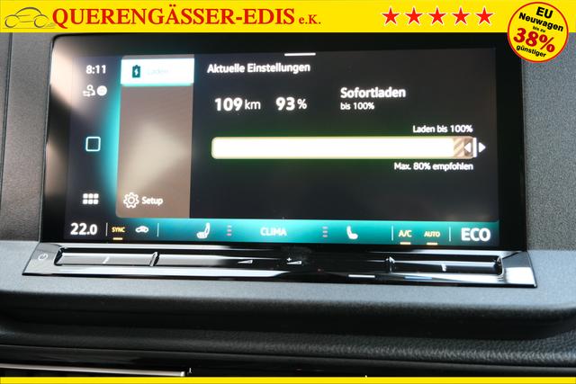 VW Caddy eHybrid Pure White 