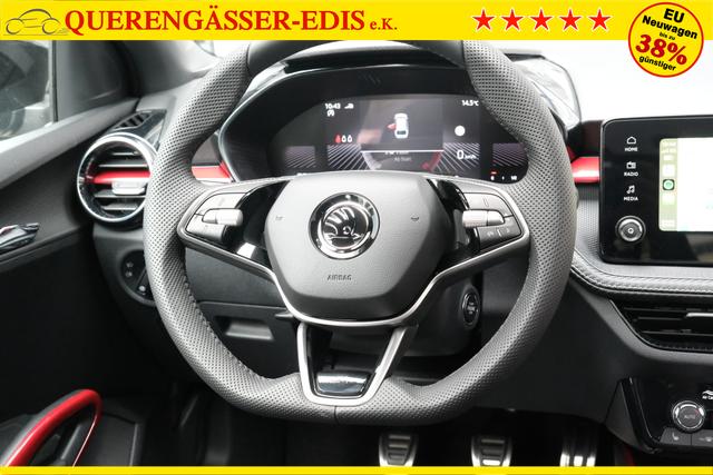 Skoda Fabia Monte Carlo Schwarz 