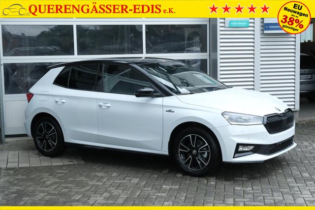 Skoda Fabia Monte Carlo DSG Moon Weiß 