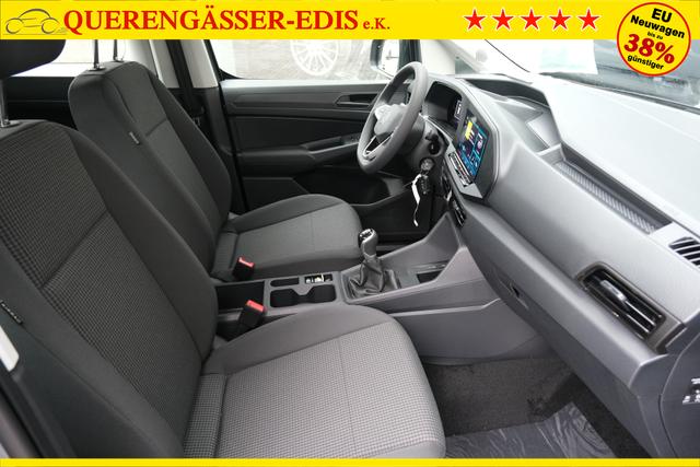 VW Caddy Benzin Grau 