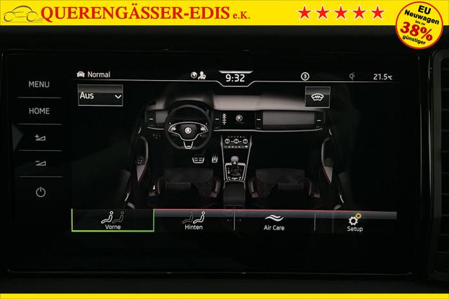 Skoda Kodiaq RS 2.0 TSI 4x4 *AHK*NAVI*ACC*Leder*LED*SHZ*PDC* 