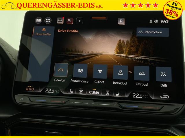 Cupra Formentor VZ (VZ) 2.0 TSI 245kW (333 PS) 4Drive 7-Gang-Doppelkupplungsgetriebe DSG 