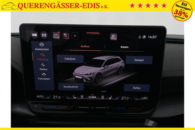 Cupra Leon Sportstourer VZ (VZ) 2.0 TSI 245kW (333 PS) 4x4 7-Gang DSG *PANO*SHZ*NAVI*AHK* 