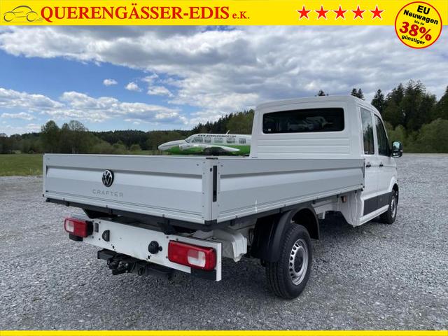 Volkswagen Crafter Doppelkabine Pritsche 35 DOKA L4 (Doppelkabine) 2.0 TDI 103kW (140 PS) 6-Gang-Schaltgetriebe 