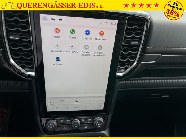 Ford Ranger Wildtrak (Wildtrak) 2.0 EcoBlue 151kW (205 PS) 10-Stufen Automatikgetriebe 4WD 