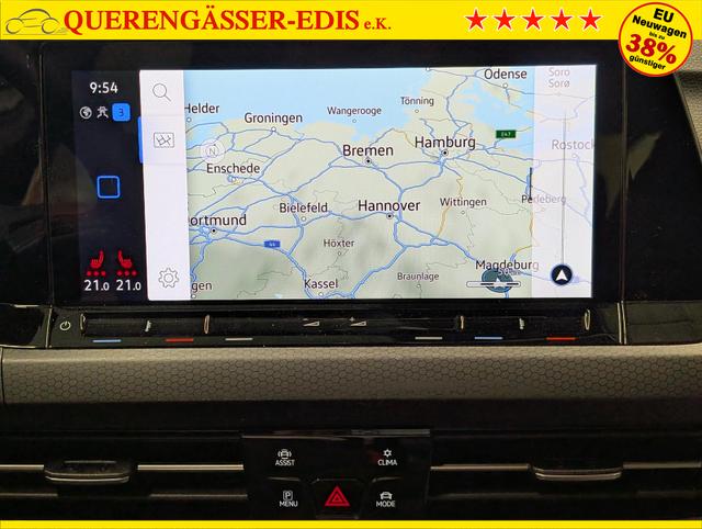 Volkswagen Golf VIII GTI IQ-Light/Navi/H&K/Kam/SHZ/HUD/19LM 