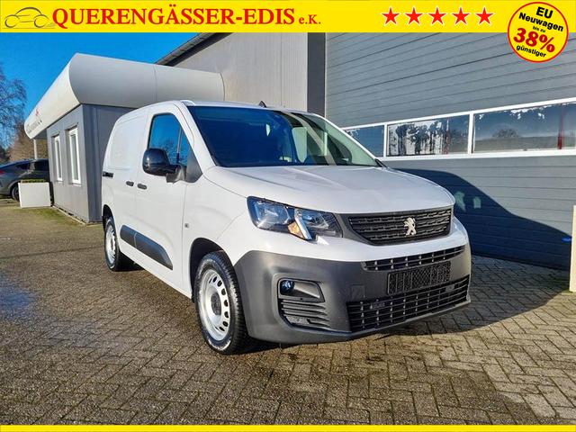 Peugeot Partner 1.5 BlueHDI 130PS Automatik 2-Sitzer Navi Apple CarPlay Android Auto AHK Klima Bluetooth DAB PDC v+h Rückf.Kamera Tempomat Ganzj.Reifen 