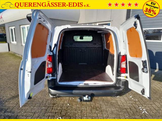 Peugeot Partner 1.5 BlueHDI 130PS Automatik 2-Sitzer Navi Apple CarPlay Android Auto AHK Klima Bluetooth DAB PDC v+h Rückf.Kamera Tempomat Ganzj.Reifen 