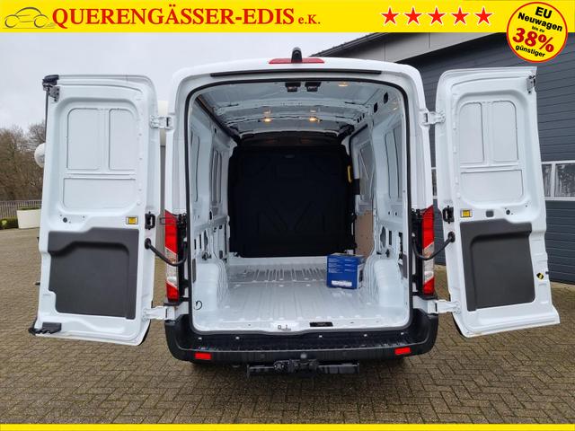 Ford Transit L2H2 2.0 TDCi 130PS Trend 3,5t 3-Sitzer AHK Klima Navi Bluetooth DAB Frontscheibe beheizb. PDC v+h Rückf.Kamera Tempomat 