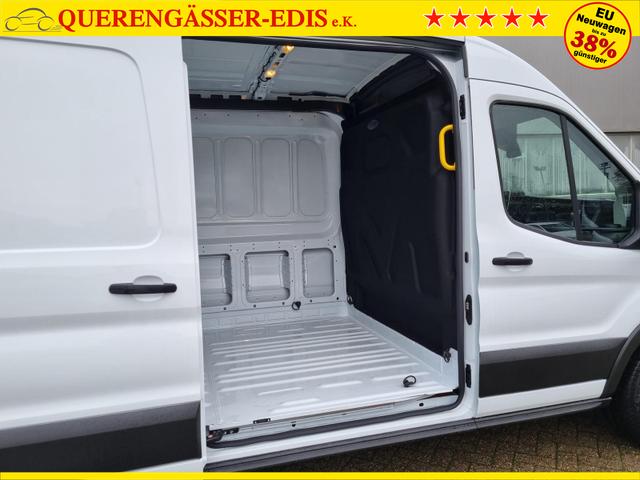 Ford Transit L2H2 2.0 TDCi 130PS Trend 3,5t 3-Sitzer AHK Klima Navi Bluetooth DAB Frontscheibe beheizb. PDC v+h Rückf.Kamera Tempomat 