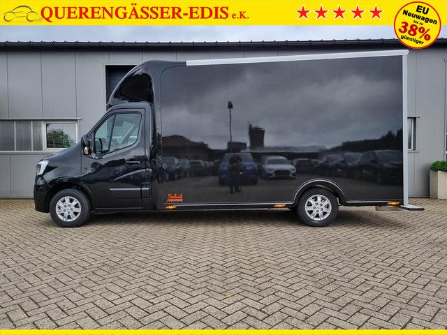 Renault Master Kastenwagen Kofferaufbau 2.3 dCi 165PS 3,5t 3-Sitzer Klima Navi Rückf.Kamera Hecktüren 270° Innenraumverkleidung Laderaum 4100x2120 