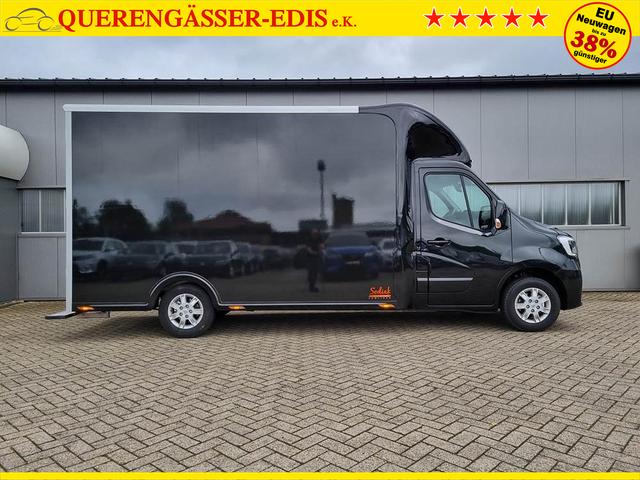 Renault Master Kastenwagen Kofferaufbau 2.3 dCi 165PS 3,5t 3-Sitzer Klima Navi Rückf.Kamera Hecktüren 270° Innenraumverkleidung Laderaum 4100x2120 