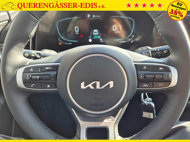 Kia Sportage 1.6 T-GDi MHEV 160PS Automatik Vision Sitzheizung Lenkradheizung Klimaautomatik Navi Bluetooth Touchscreen Apple CarPlay Android Auto PDC v+h Rückf.Kamera Tempomat 17"LM 