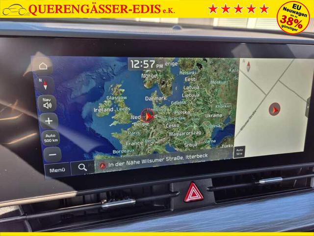 Kia Sportage 1.6 T-GDi MHEV 160PS Automatik Vision Sitzheizung Lenkradheizung Klimaautomatik Navi Bluetooth Touchscreen Apple CarPlay Android Auto PDC v+h Rückf.Kamera Tempomat 17"LM 