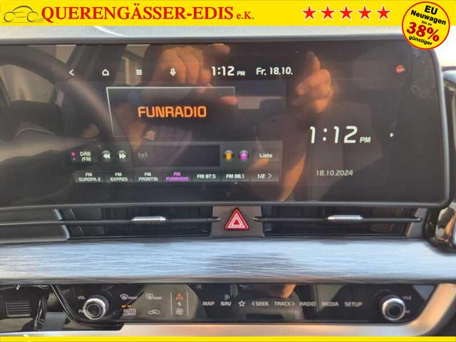 Kia Sportage Vision 1.6 T-GDi MHEV 160PS Automatik Sitzheizung Lenkradheizung Klimaautomatik Navi Bluetooth Touchscreen Apple CarPlay Android Auto PDC v+h Rückf.Kamera Tempomat 17"LM 