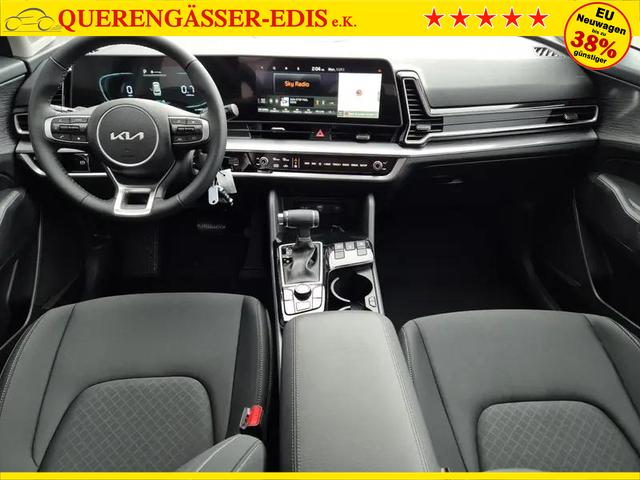 Kia Sportage 1.6 T-GDi MHEV 160PS Automatik Vision Sitzheizung Lenkradheizung Klimaautomatik Navi Bluetooth Touchscreen Apple CarPlay Android Auto PDC v+h Rückf.Kamera Tempomat 17"LM 