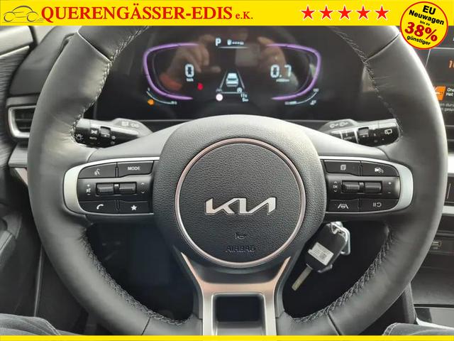 Kia Sportage 1.6 T-GDi MHEV 160PS Automatik Vision Sitzheizung Lenkradheizung Klimaautomatik Navi Bluetooth Touchscreen Apple CarPlay Android Auto PDC v+h Rückf.Kamera Tempomat 17"LM 