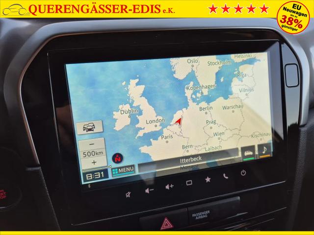 Suzuki Vitara Comfort 129PS MHEV 1.4 Boosterjet Navi Klimaautomatik Sitzheizung ACC PDC Rückf.Kamera Suzuki-Radio Apple CarPlay Android Auto Touchscreen 2xKeyless 17-LM 