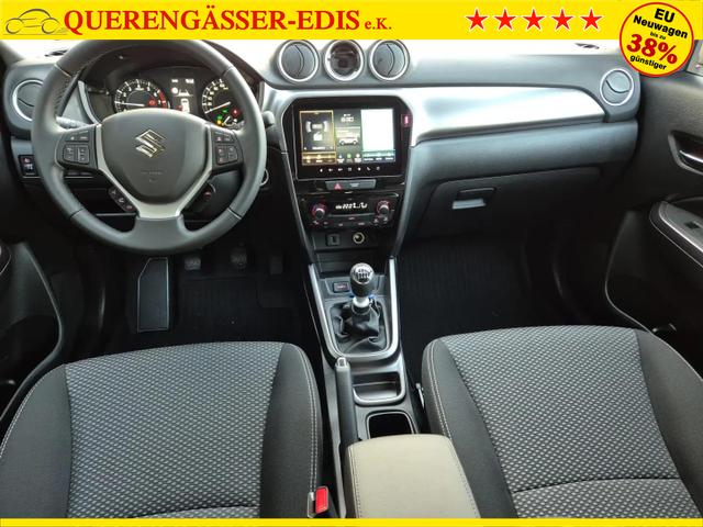 Suzuki Vitara Comfort 129PS MHEV 1.4 Boosterjet Navi Klimaautomatik Sitzheizung ACC PDC Rückf.Kamera Suzuki-Radio Apple CarPlay Android Auto Touchscreen 2xKeyless 17-LM 