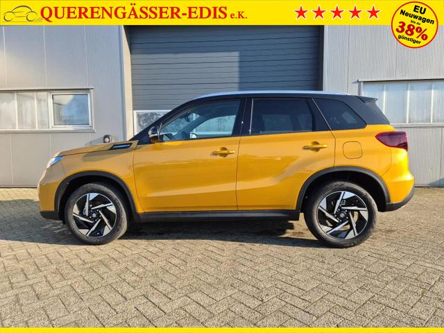 Suzuki Vitara 1.4 Boosterjet 129PS Hybrid Comfort+ Teilleder mit Alcantara Navi Klimaautomatik Sitzheizung ACC PDC v+h Rückf.Kamera Suzuki-Radio Apple CarPlay Android Auto Touchscreen 2xKeyless 17-LM 