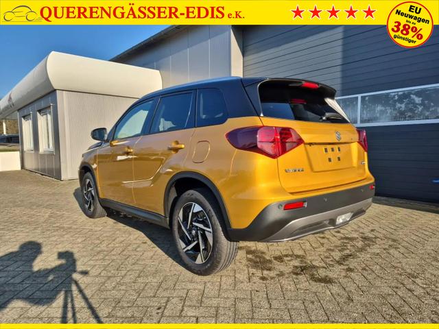 Suzuki Vitara 1.4 Boosterjet 129PS Hybrid Comfort+ Teilleder mit Alcantara Navi Klimaautomatik Sitzheizung ACC PDC v+h Rückf.Kamera Suzuki-Radio Apple CarPlay Android Auto Touchscreen 2xKeyless 17-LM 