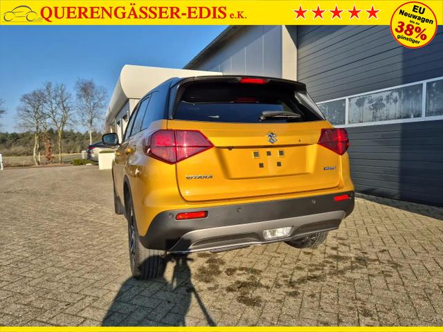 Suzuki Vitara 1.4 Boosterjet 129PS Hybrid Comfort+ Teilleder mit Alcantara Navi Klimaautomatik Sitzheizung ACC PDC v+h Rückf.Kamera Suzuki-Radio Apple CarPlay Android Auto Touchscreen 2xKeyless 17-LM 