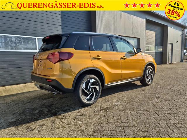 Suzuki Vitara 1.4 Boosterjet 129PS Hybrid Comfort+ Teilleder mit Alcantara Navi Klimaautomatik Sitzheizung ACC PDC v+h Rückf.Kamera Suzuki-Radio Apple CarPlay Android Auto Touchscreen 2xKeyless 17-LM 