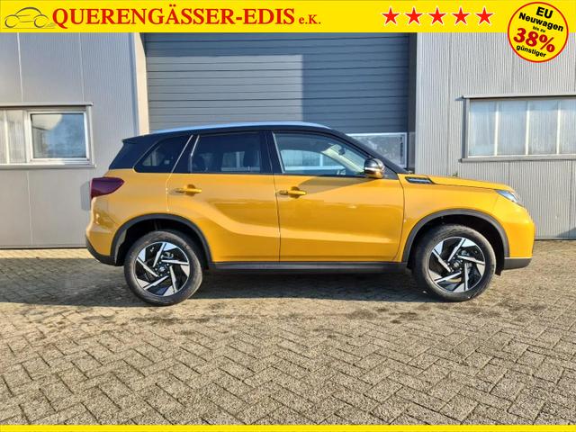Suzuki Vitara 1.4 Boosterjet 129PS Hybrid Comfort+ Teilleder mit Alcantara Navi Klimaautomatik Sitzheizung ACC PDC v+h Rückf.Kamera Suzuki-Radio Apple CarPlay Android Auto Touchscreen 2xKeyless 17-LM 