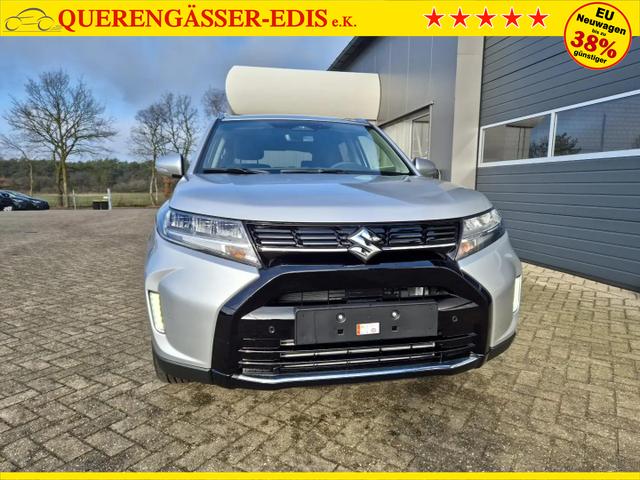 Suzuki Vitara 1.4 Boosterjet 129PS Hybrid Comfort+ Teilleder mit Alcantara Navi Klimaautomatik Sitzheizung ACC PDC v+h Rückf.Kamera Suzuki-Radio Apple CarPlay Android Auto Touchscreen 2xKeyless 17-LM 