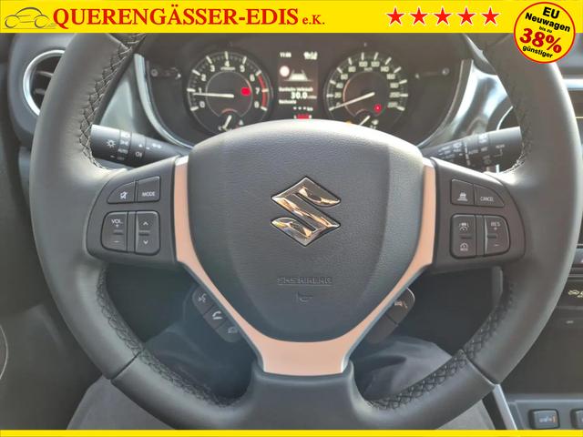 Suzuki Vitara 1.4 Boosterjet 129PS Hybrid Comfort+ Teilleder mit Alcantara Navi Klimaautomatik Sitzheizung ACC PDC v+h Rückf.Kamera Suzuki-Radio Apple CarPlay Android Auto Touchscreen 2xKeyless 17-LM 