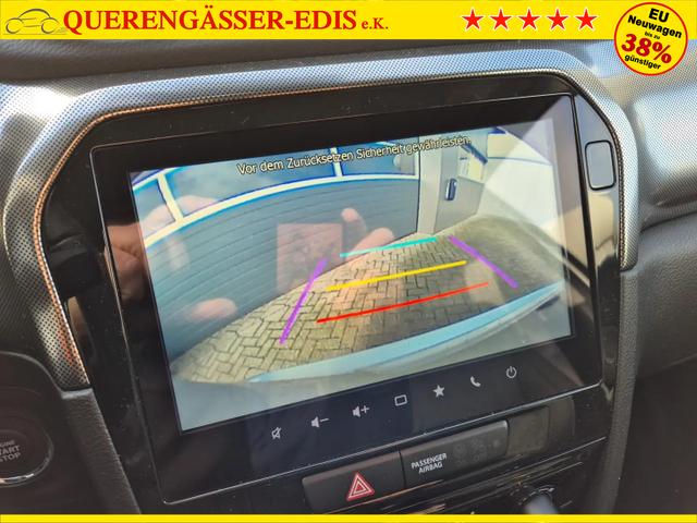 Suzuki Vitara 1.4 Boosterjet 129PS Hybrid Comfort+ Teilleder mit Alcantara Navi Klimaautomatik Sitzheizung ACC PDC v+h Rückf.Kamera Suzuki-Radio Apple CarPlay Android Auto Touchscreen 2xKeyless 17-LM 