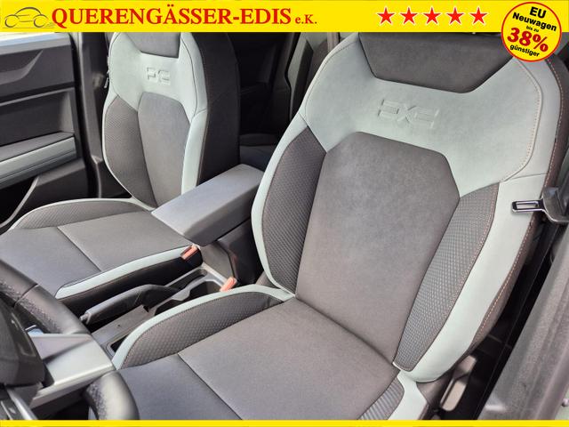 Dacia Duster Extreme Hybrid 140PS Automatik 1.6 SCE Lenkradheizung Sitzheizung elektr.Parkbremse Teil-Leder Klimaautomatik PDC Rückf.kamera Bluetooth Apple Carplay Android Auto 2xKeyless 17-LM 