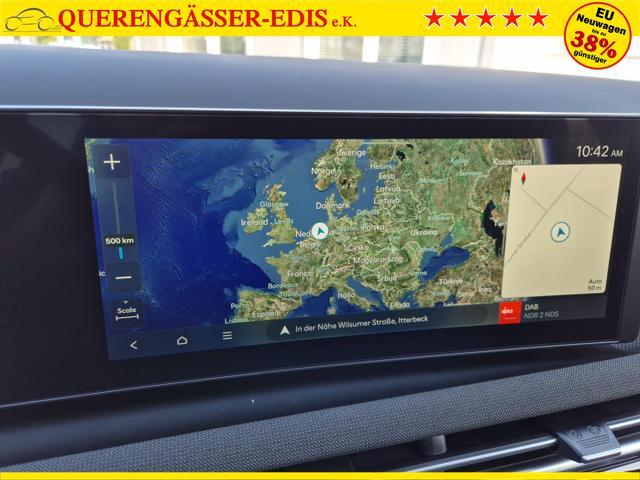 Hyundai TUCSON Trend 1.6 T-GDI 160PS FACELIFT MY2025 elektr. Heckklappe Teil-Leder Sitzheizung v+h Lenkradheizung Klimaautomatik Navi Touchscreen DAB+ wireless Apple CarPlay + Android Auto PDC Rückf.-Kamera Matrix-LED-Scheinw. 
