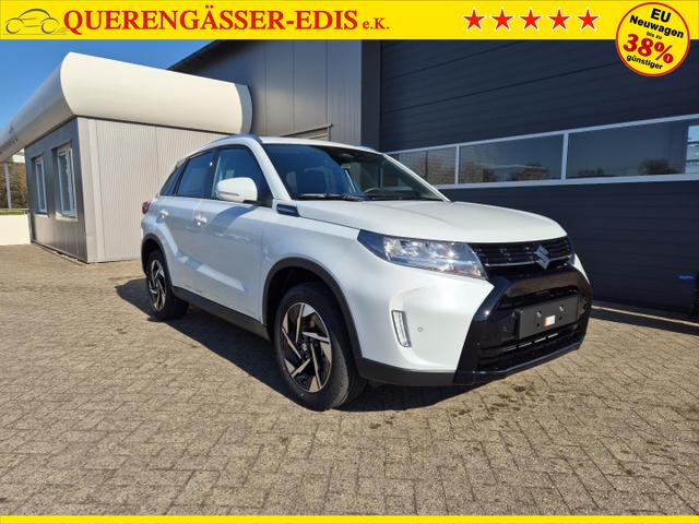 Suzuki Vitara 1.4 Boosterjet 129PS Hybrid Comfort+ Teilleder mit Alcantara Navi Klimaautomatik Sitzheizung ACC PDC v+h Rückf.Kamera Suzuki-Radio Apple CarPlay Android Auto Touchscreen 2xKeyless 17-LM 